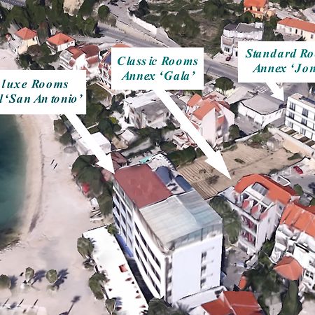 Hotel San Antonio Podstrana Ngoại thất bức ảnh